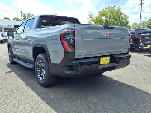 Thunderstorm Gray 2026 GMC Sierra EV Extended Range Elevation