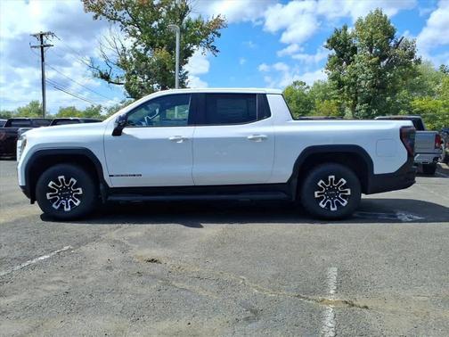 Summit White 2026 GMC Sierra EV Extended Range Elevation