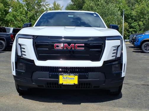 Summit White 2026 GMC Sierra EV Extended Range Elevation