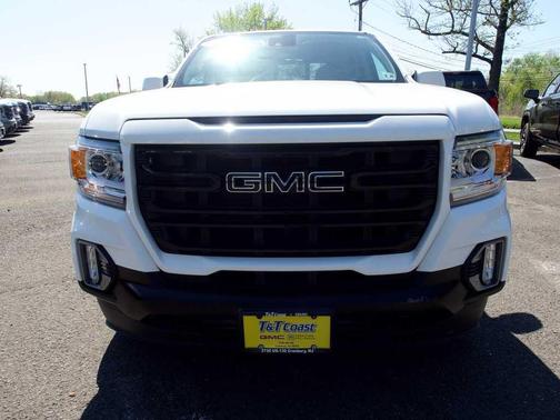 Summit White 2021 GMC Canyon Elevation