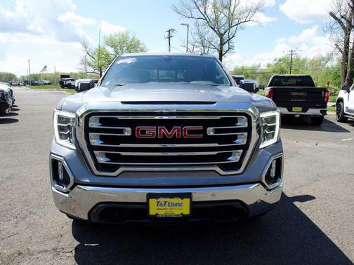 Satin Steel Metallic 2021 GMC Sierra 1500 SLT