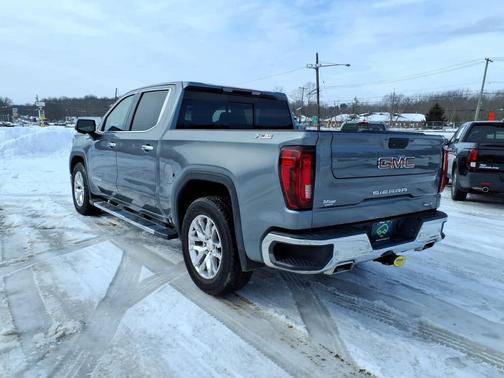 Satin Steel Metallic 2021 GMC Sierra 1500 SLT