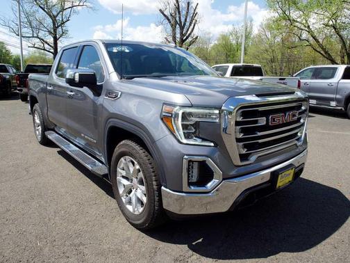Satin Steel Metallic 2021 GMC Sierra 1500 SLT
