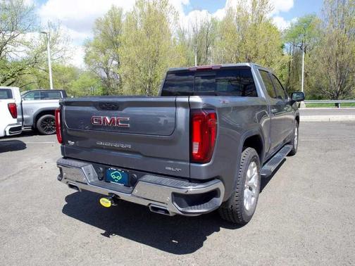 Satin Steel Metallic 2021 GMC Sierra 1500 SLT