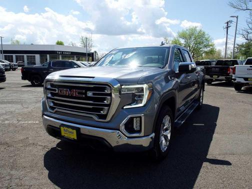 Satin Steel Metallic 2021 GMC Sierra 1500 SLT