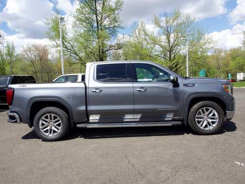 Satin Steel Metallic 2021 GMC Sierra 1500 SLT