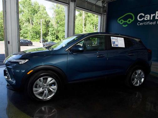 Ocean Blue Metallic 2024 Buick Encore GX Preferred