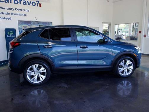 Ocean Blue Metallic 2024 Buick Encore GX Preferred