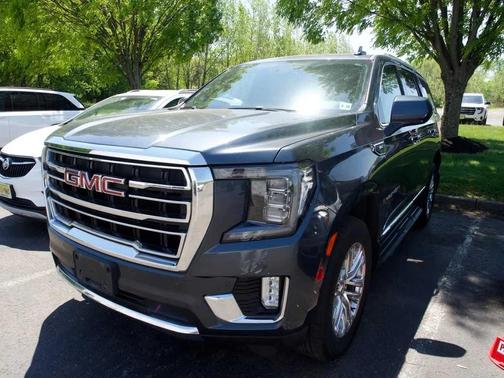 Gray 2021 GMC Yukon SLT