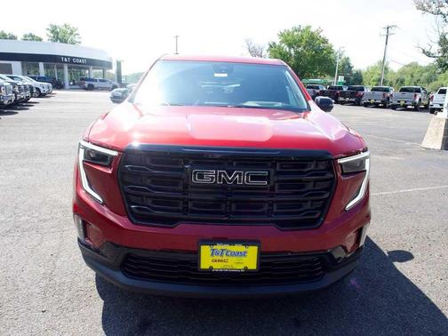 Volcanic Red Tintcoat 2027 GMC Acadia FWD Elevation