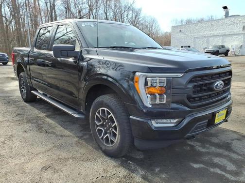 Agate Black Metallic 2022 Ford F-150 XLT
