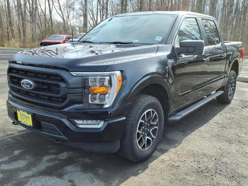 Agate Black Metallic 2022 Ford F-150 XLT