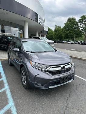 Gray 2019 Honda CR-V EX-L