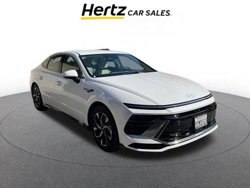 Serenity White 2025 Hyundai SONATA SEL