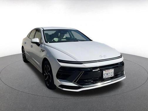 Serenity White 2025 Hyundai SONATA SEL