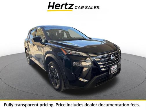Super Black 2025 Nissan Rogue SV