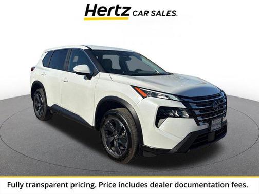 Everest White Pearl 2025 Nissan Rogue SV