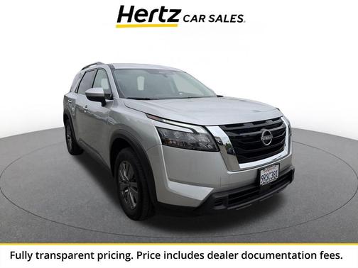 Brilliant Silver Metallic 2025 Nissan Pathfinder SV FWD