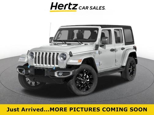 Bright White Clearcoat 2023 Jeep Wrangler 4xe Sahara