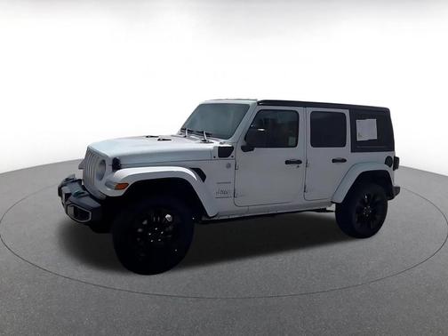 Bright White Clearcoat 2023 Jeep Wrangler 4xe Sahara