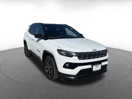 Bright White Clearcoat 2025 Jeep Compass Limited