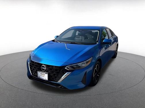 Electric Blue Metallic 2025 Nissan Sentra SV