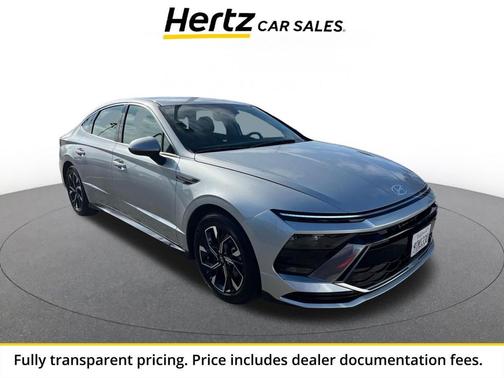 Aero Silver 2025 Hyundai SONATA SEL