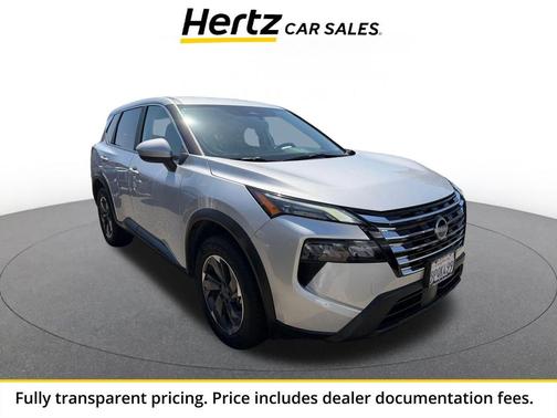 Brilliant Silver Metallic 2025 Nissan Rogue SV