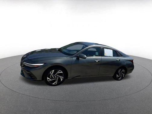Amazon Gray 2025 Hyundai ELANTRA HEV Limited