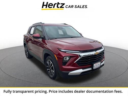 Crimson Metallic 2025 Chevrolet Trailblazer LT