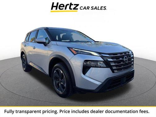 Brilliant Silver Metallic 2025 Nissan Rogue SV