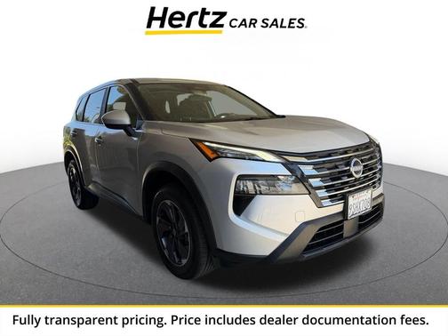 Brilliant Silver Metallic 2025 Nissan Rogue SV