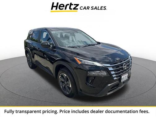 Super Black 2025 Nissan Rogue SV