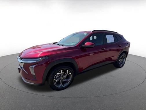 Crimson Metallic 2025 Chevrolet Trax LT