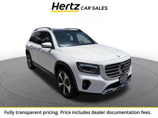 Polar White 2025 Mercedes-Benz GLB 250 Base