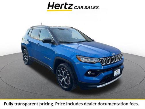 Hydro Blue Pearlcoat 2025 Jeep Compass Limited
