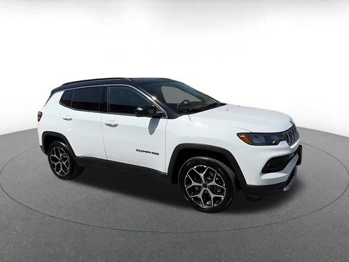 Bright White Clearcoat 2025 Jeep Compass Limited