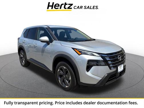 Brilliant Silver Metallic 2025 Nissan Rogue SV