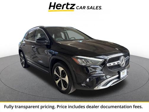 Night Black 2025 Mercedes-Benz GLA 250 4MATIC