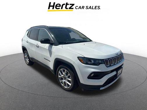Bright White Clearcoat 2025 Jeep Compass Limited