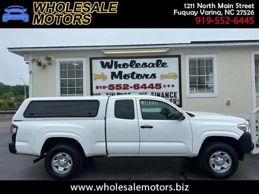 Super White 2019 Toyota Tacoma SR
