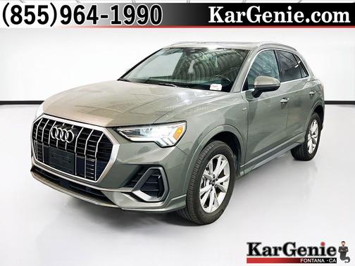 Gray 2023 Audi Q3 Premium 45 TFSI S line quattro Tiptronic