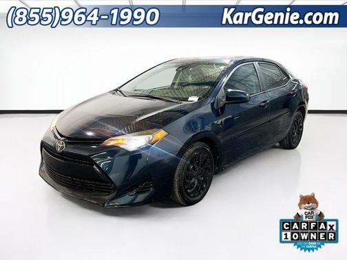 Galactic Aqua Mica 2018 Toyota Corolla LE
