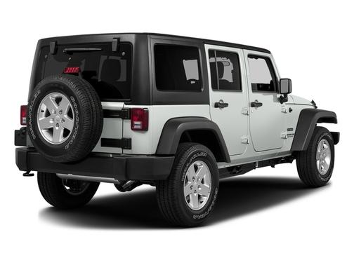 Bright White Clearcoat 2016 Jeep Wrangler Unlimited Sport