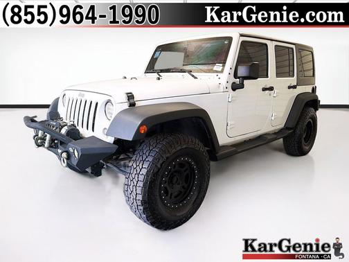 Bright White Clearcoat 2016 Jeep Wrangler Unlimited Sport