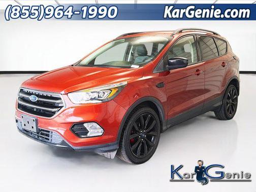 Orange 2019 Ford Escape SE
