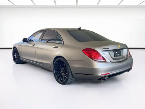 Black 2015 Mercedes-Benz S-Class 4MATIC