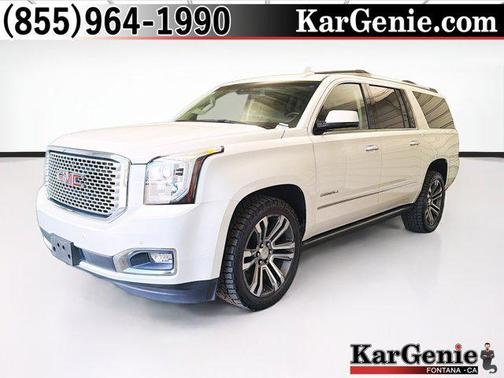 White Frost Tricoat 2017 GMC Yukon XL Denali