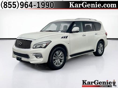Majestic White 2016 INFINITI QX80 Base