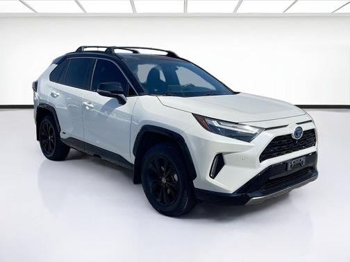 Midnight Black Metallic 2022 Toyota RAV4 Hybrid SE